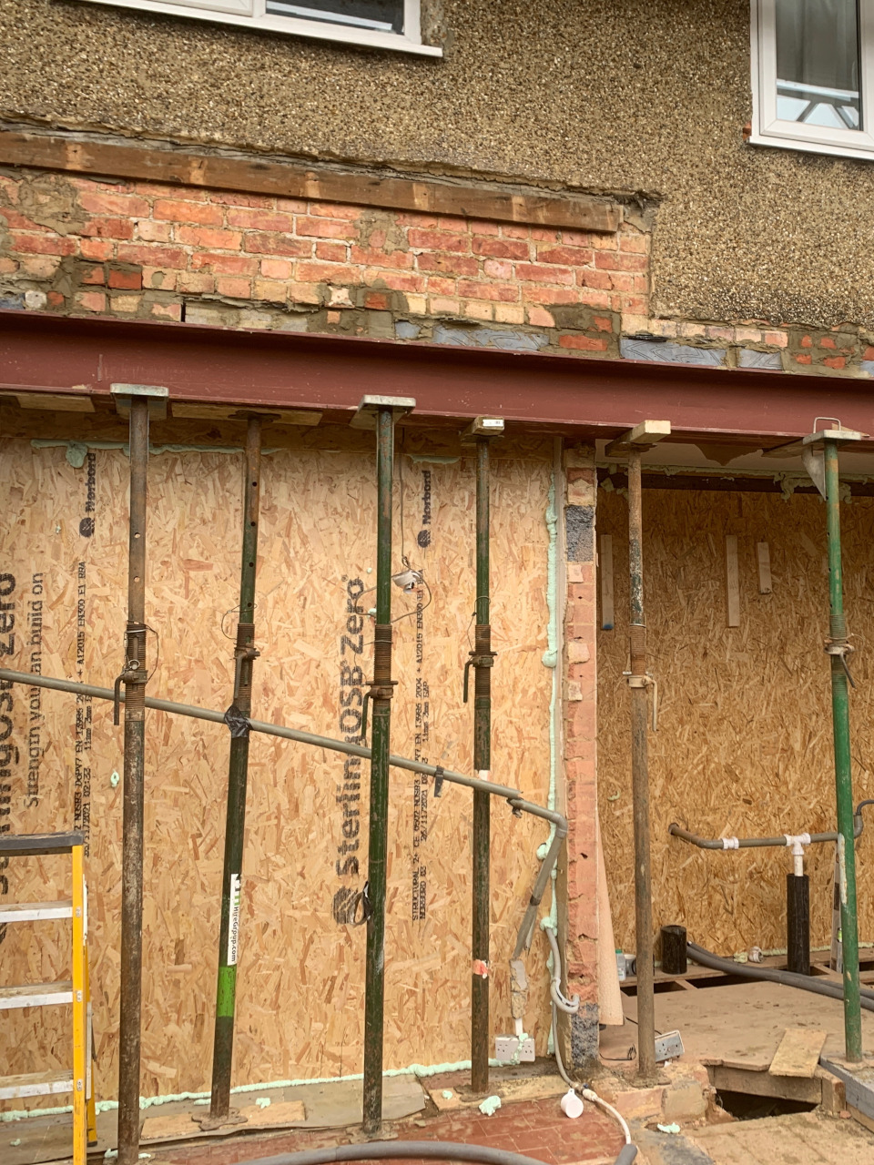 House extension and re-building in Fleet, Hampshire.